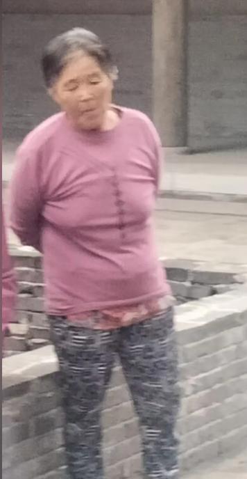 走失者照片 临汾市寻人：六旬老太走失，患小脑萎...