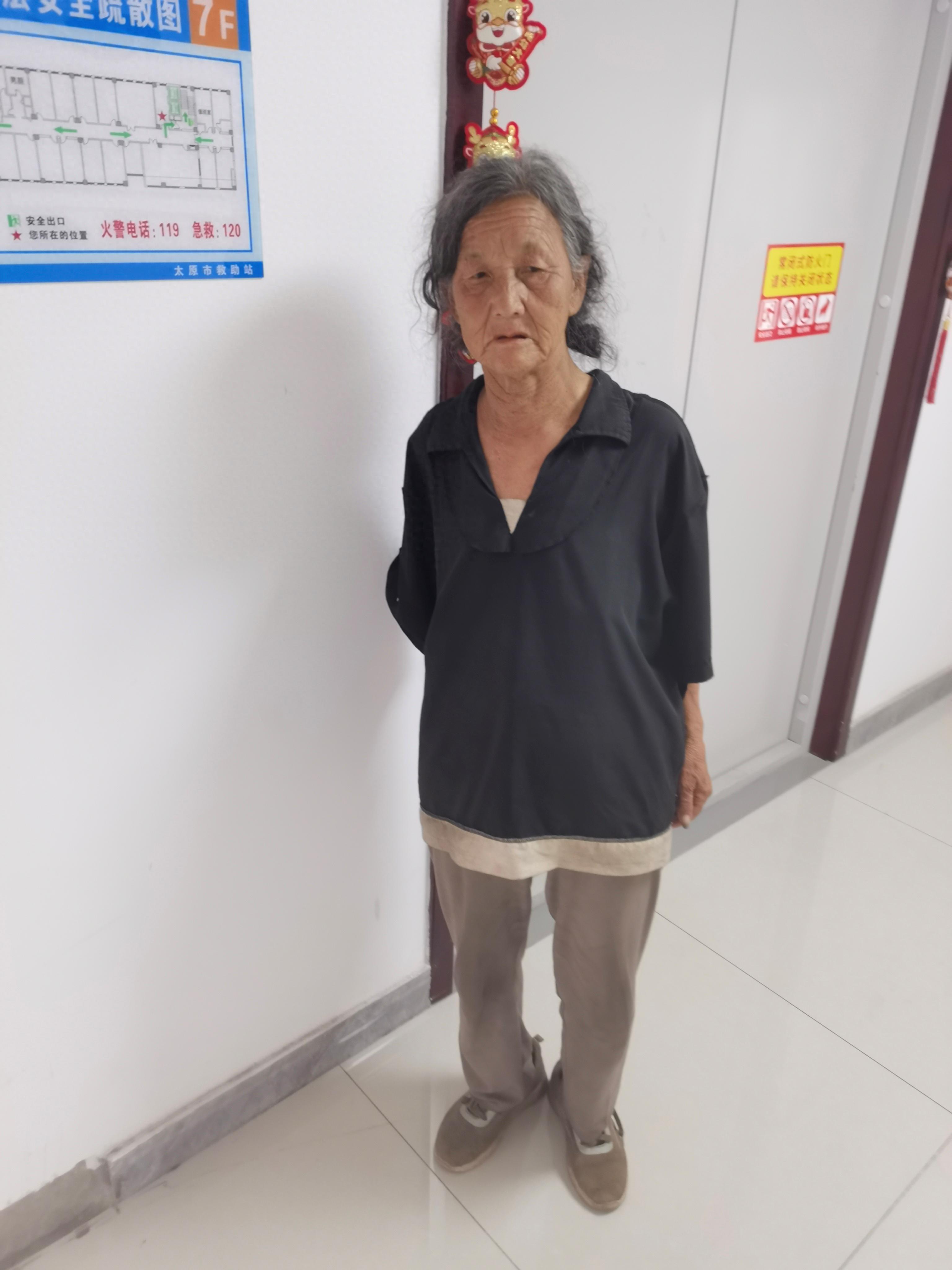 走失者照片 太原市寻亲：五旬女子被救助，自述叫...