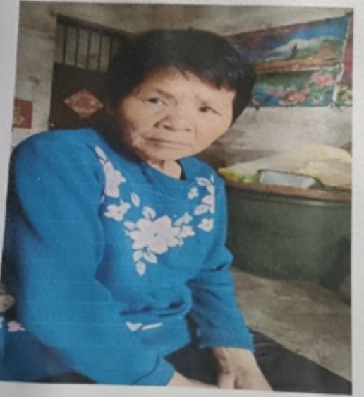 走失者照片 永州市寻人：六旬老太走失，穿黑色衣...