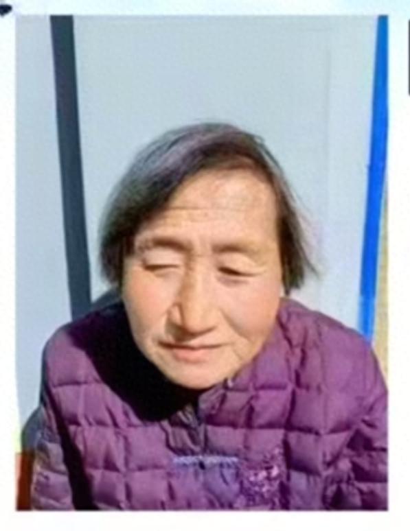 走失者照片 邢台市寻人：七旬老太走失，穿暗红色...