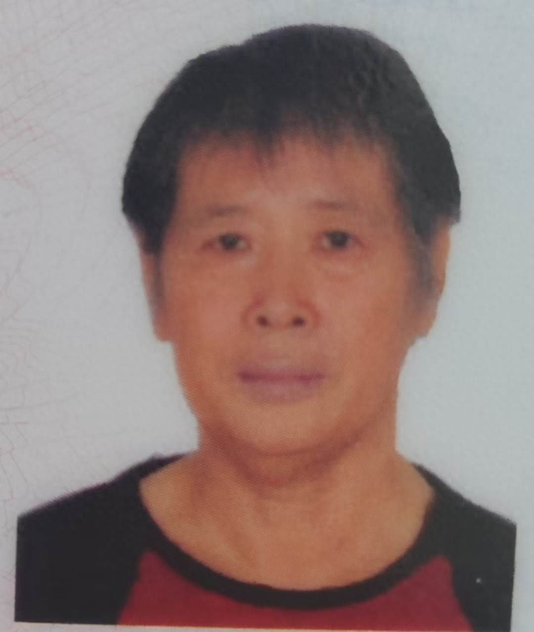 走失者照片 沈阳市寻人：六旬老太走失，患抑郁症...