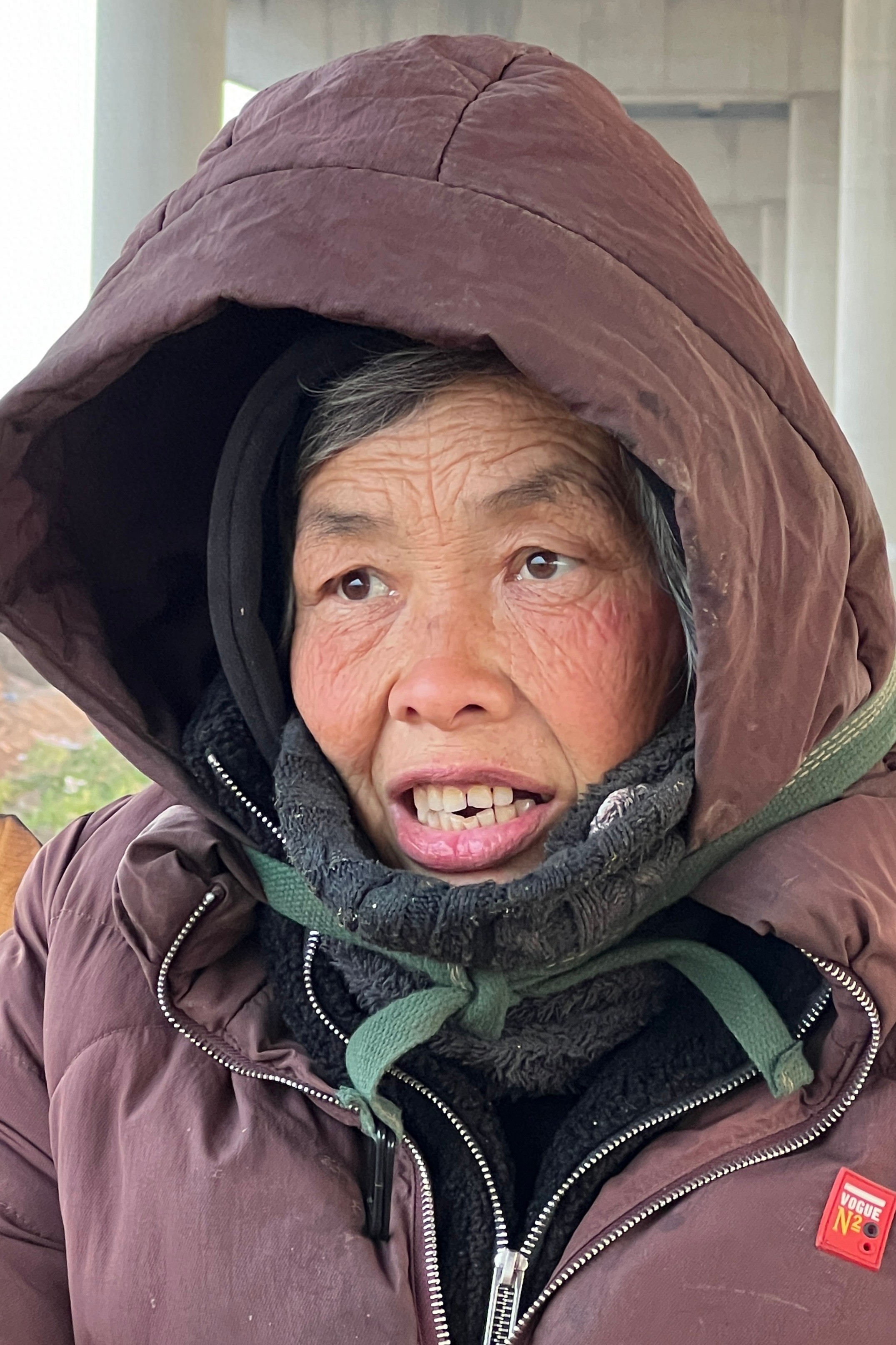 走失者照片 邯郸市寻亲：六旬老太被救助，穿浅紫...