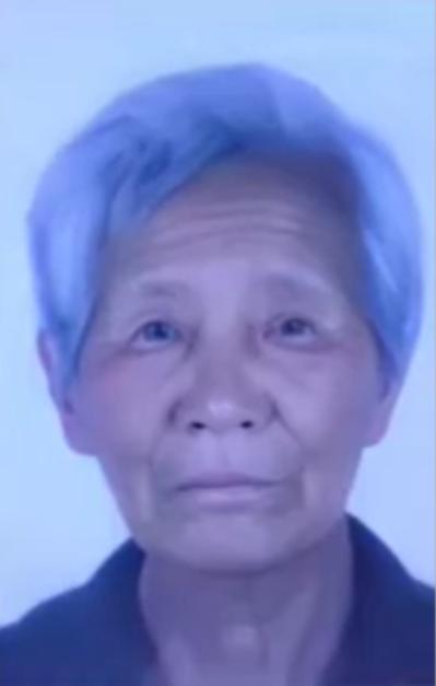 走失者照片 鞍山市寻人：七旬老太走失，患抑郁症...