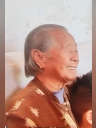 走失者照片 邯郸市寻人：九旬老太走失，穿咖色花...