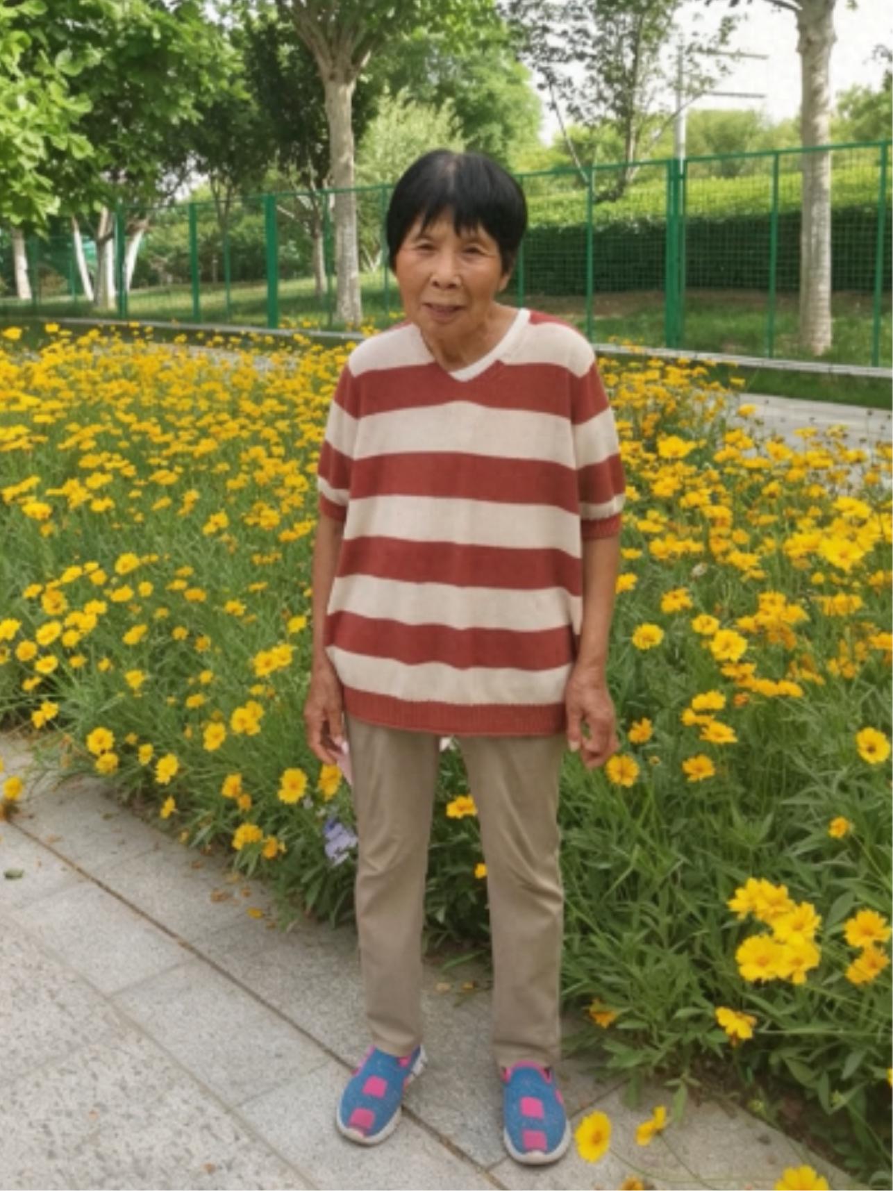 走失者照片 天津市寻人：七旬老太走失，穿咖色上...