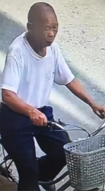 走失者照片 玉林市寻人：八旬老人走失，穿白色短...
