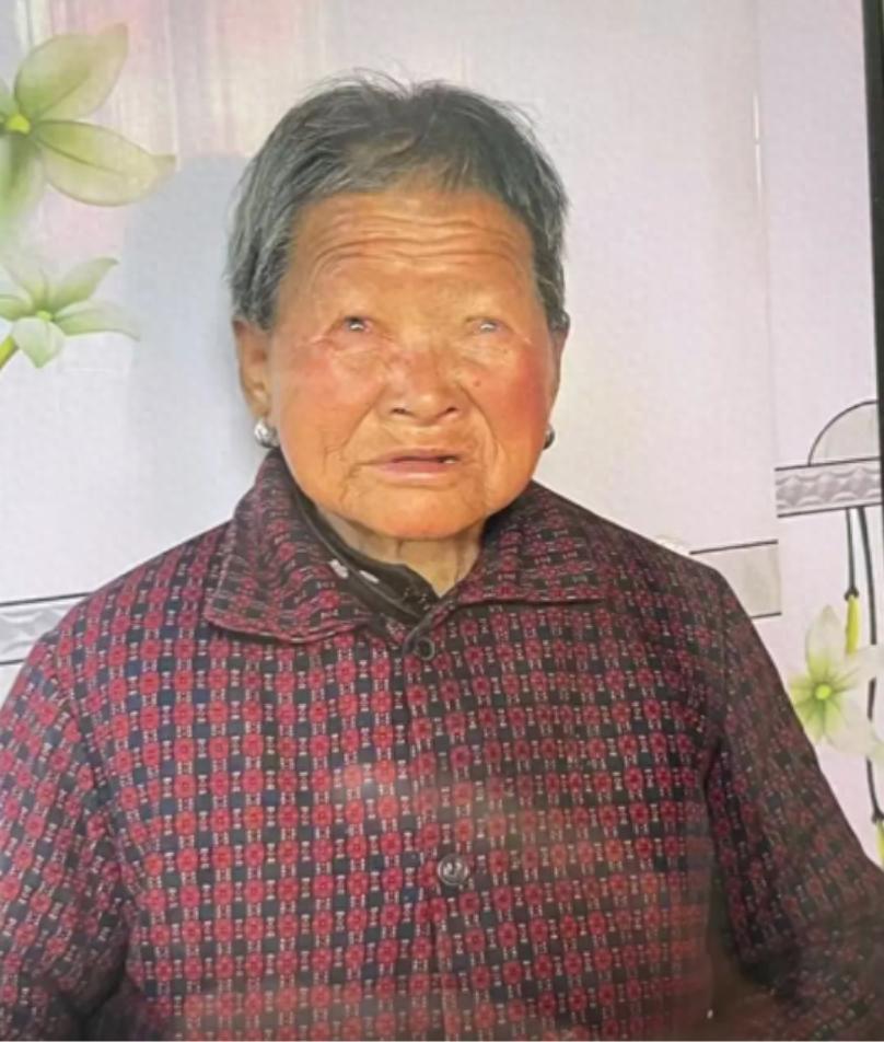 走失者照片 咸阳市寻人：八旬老太走失，穿碎花短...
