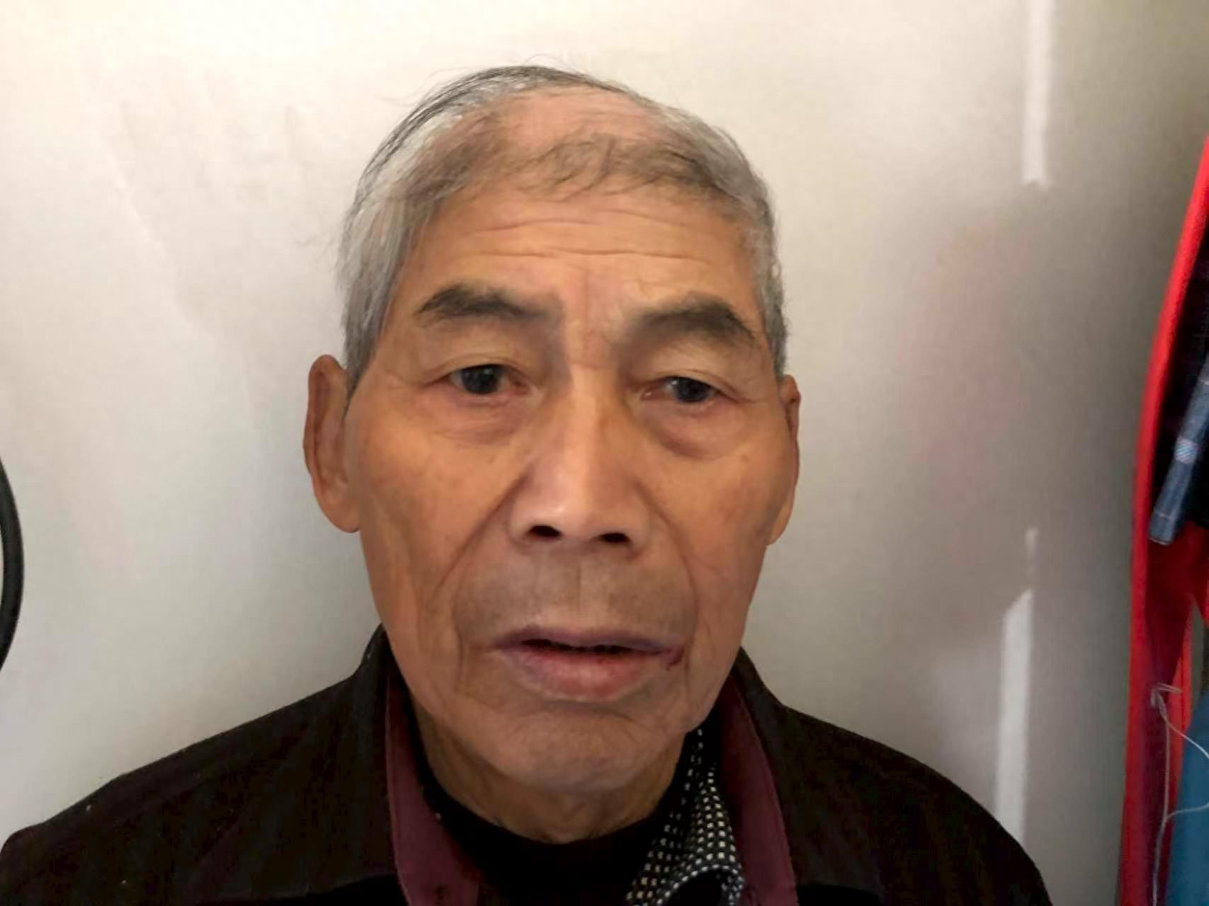 走失者照片 北京市寻人：八旬老人走失，穿蓝灰色...