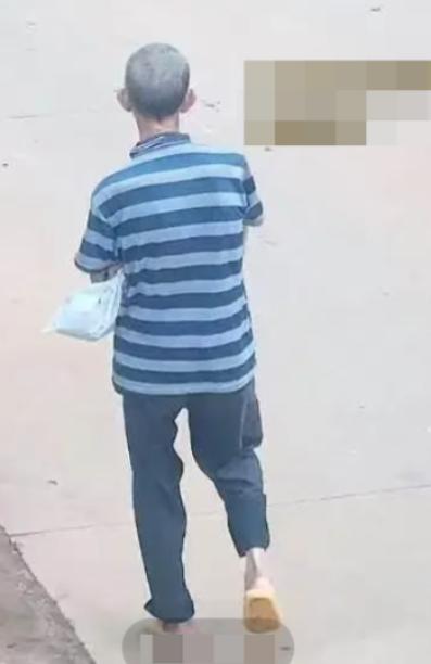 走失者照片 贵港市寻人：七旬老人走失，穿蓝灰相...