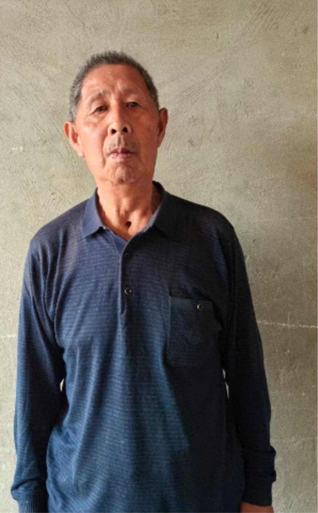 走失者照片 周口市寻人：七旬老人走失，患术后后...