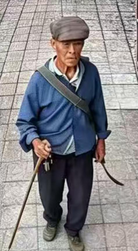 走失者照片 河池市寻人：八旬老人走失，穿蓝色外...