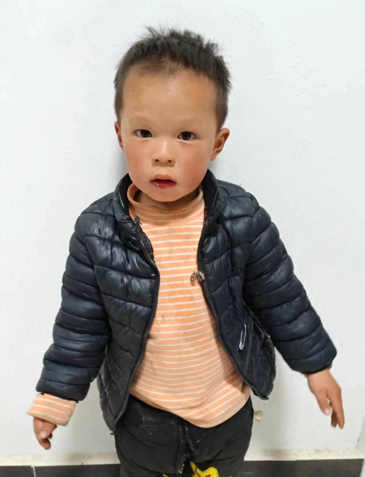 走失者照片 濮阳市寻亲：3岁男孩被救助，高80...