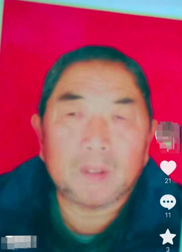 走失者照片 商丘市寻人：七旬老人走失，穿白色格...