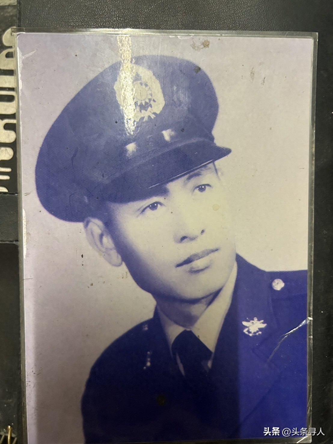 走失者照片 台湾老兵上个月离世,孝孙代寻安阳、...
