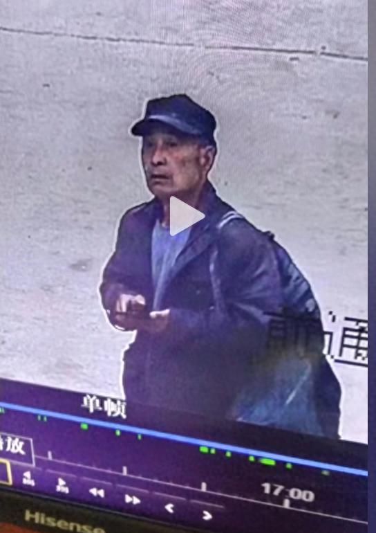 走失者照片 商洛市寻人：六旬老人走失，戴鸭舌帽...