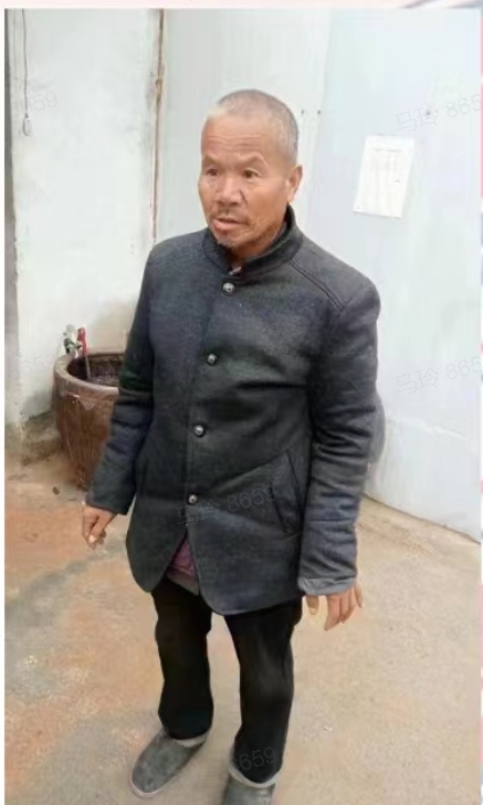 走失者照片 阜阳市寻人：七旬老人走失，穿黑色外...