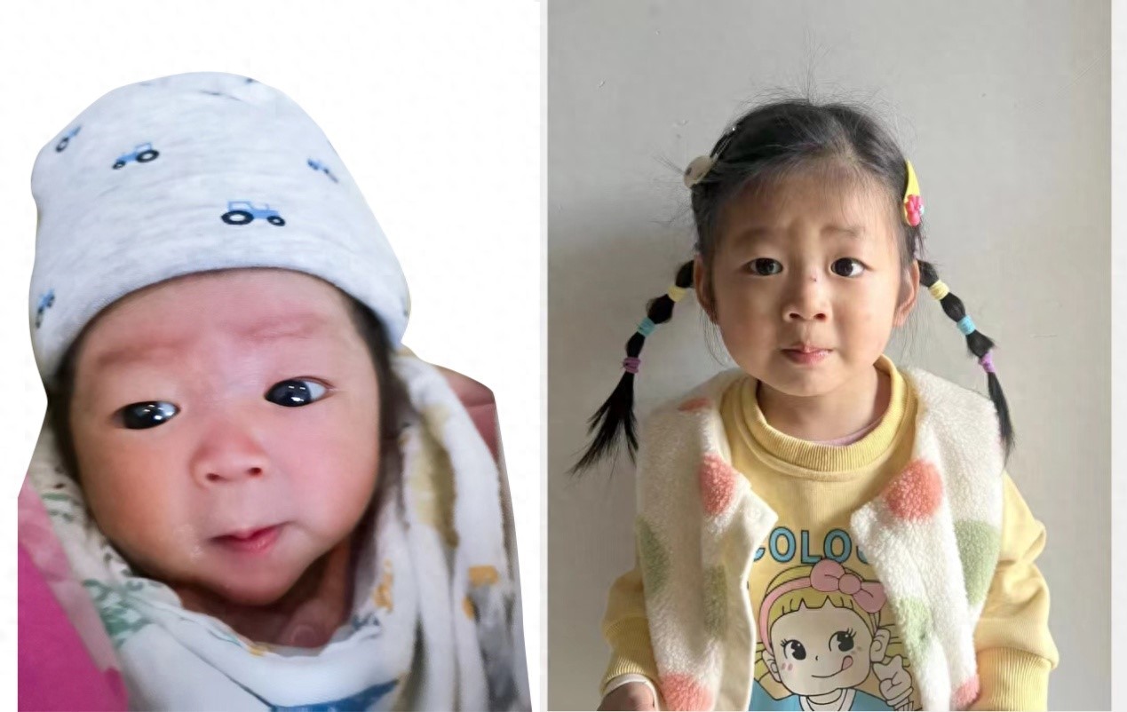走失者照片 急寻父母：重庆市3岁女孩自幼被救助...