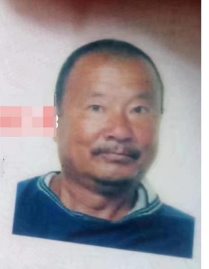 走失者照片 周口市寻人：七旬老人走失，穿黑色衣...