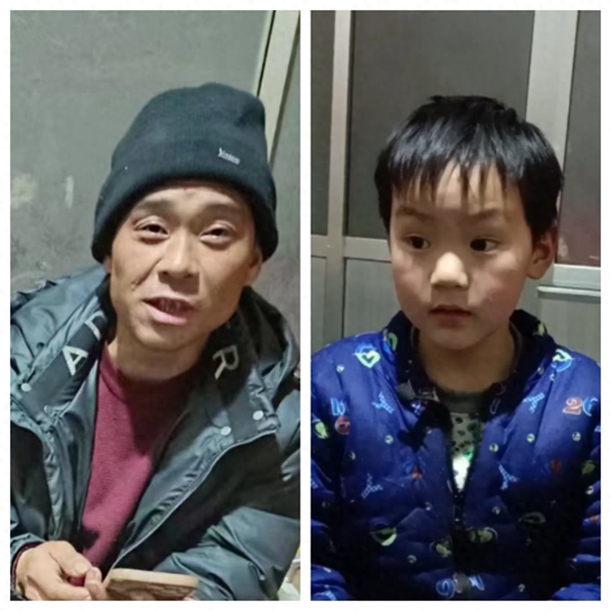 走失者照片 紧急寻人：宿州父子两人走失，中年男...