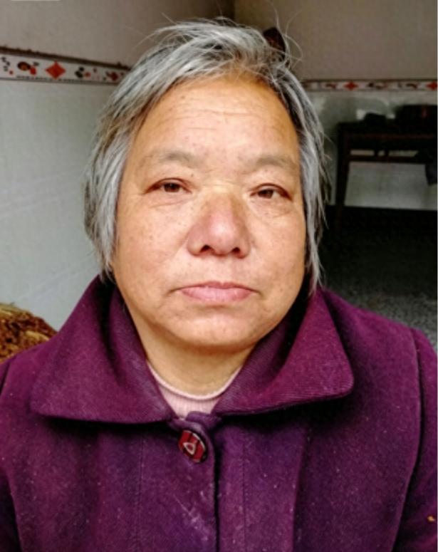 走失者照片 黄冈市寻人：六旬老太走失，患精神分...