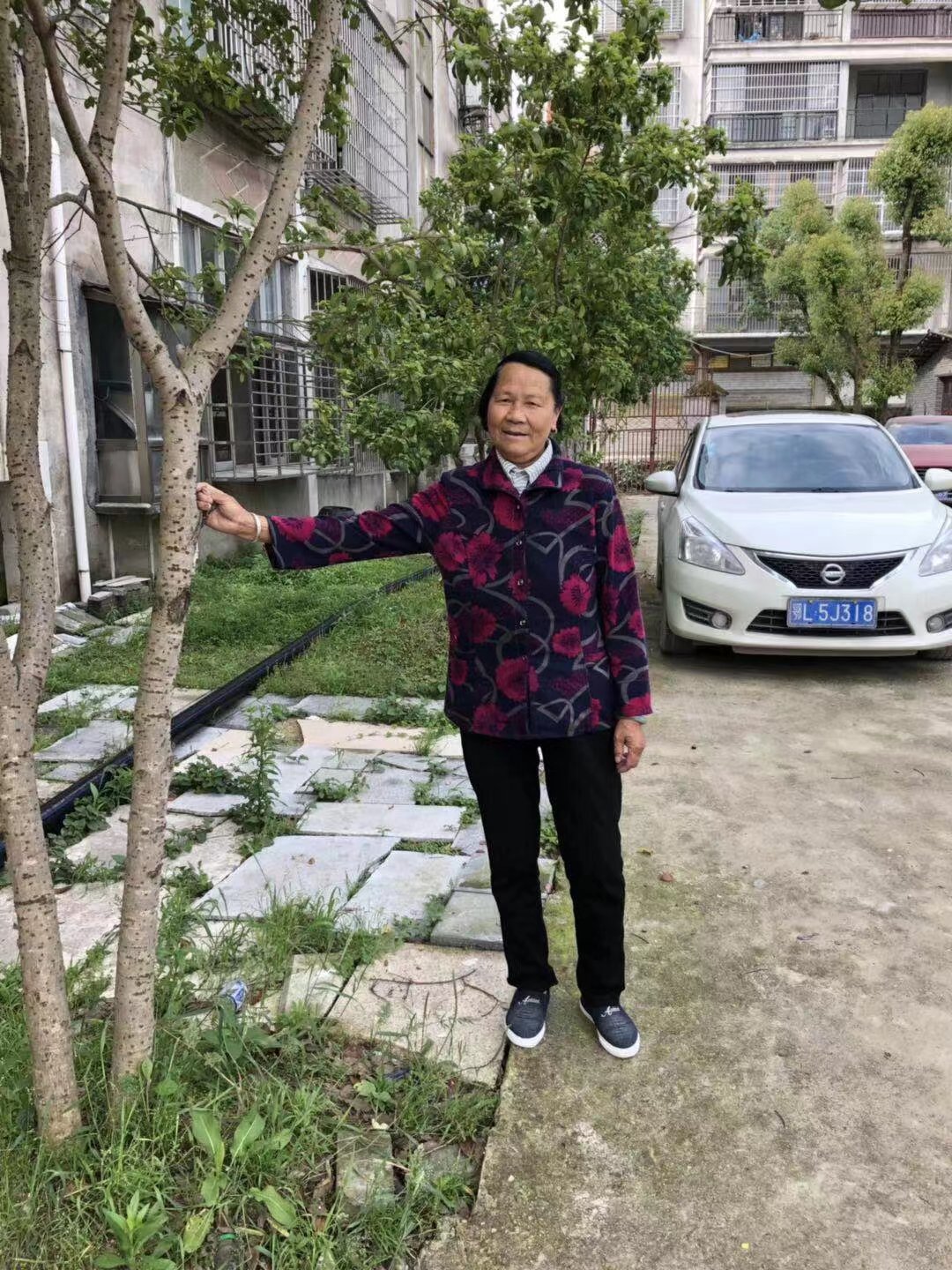 走失者照片 咸宁市寻人：八旬老太走失，穿紫红色...