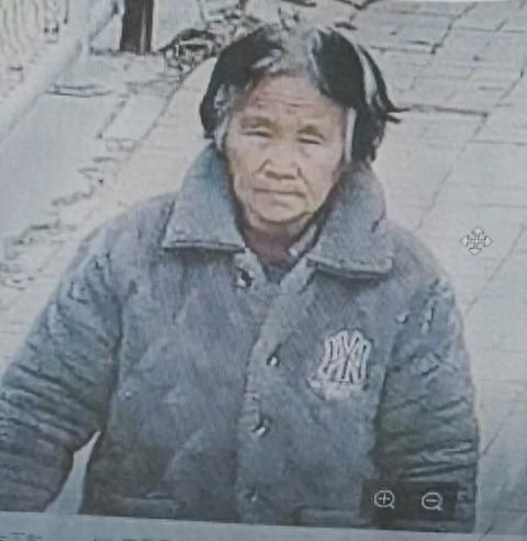 走失者照片 商丘市寻人：七旬老太走失，花白短发...