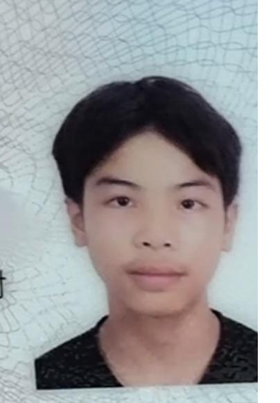走失者照片 玉林市寻人：12岁男孩走失，穿蓝色...