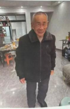 走失者照片 南充市寻人：七旬老人走失，穿深蓝色...