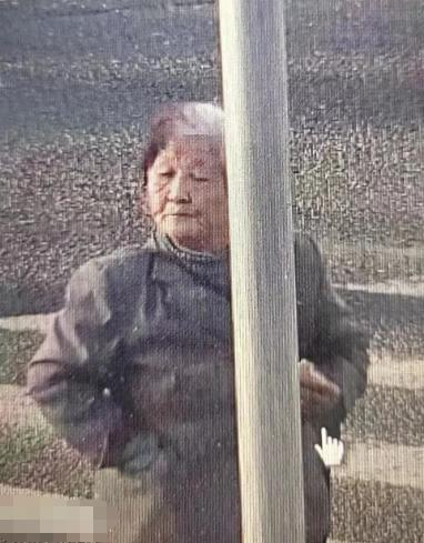 走失者照片 武汉市寻人：七旬老太走失多日，穿黑...