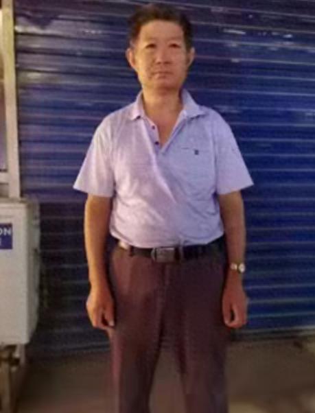 走失者照片 周口市寻人：六旬老人走失，穿蓝色短...