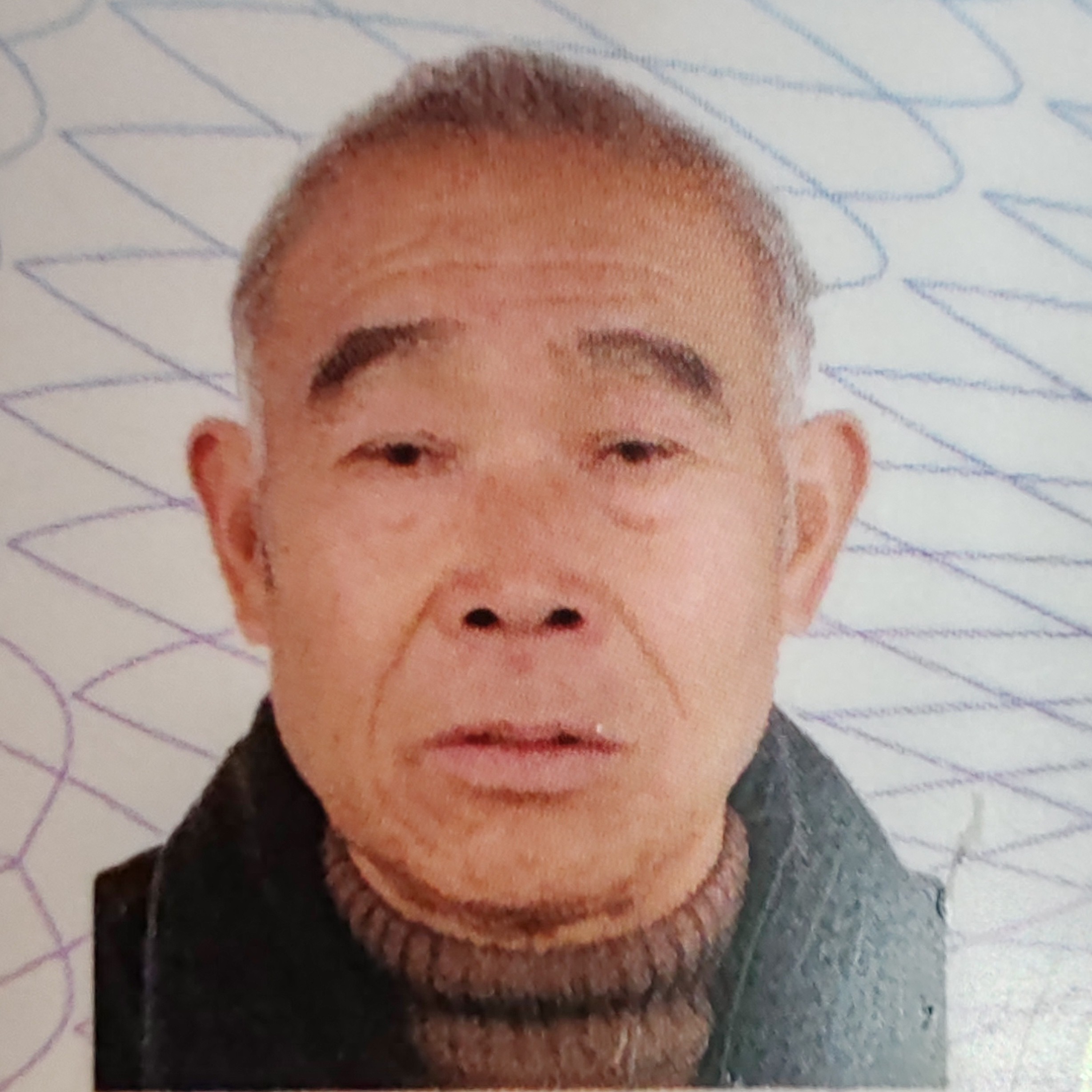 走失者照片 洛阳市急寻：八旬老人失联，戴黑色鸭...