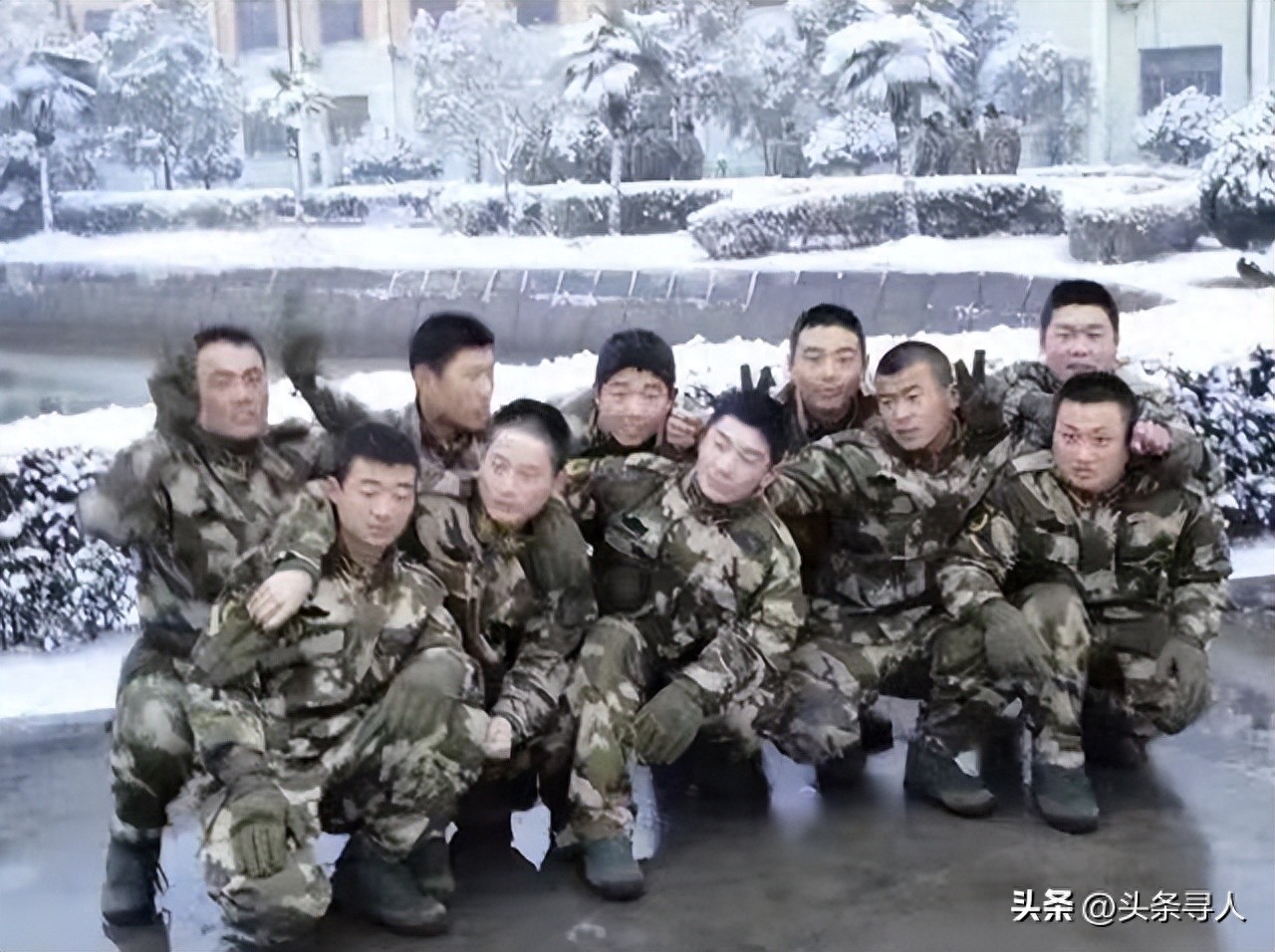 走失者照片 “全班就差你啦！”，寻找失联战友欧...