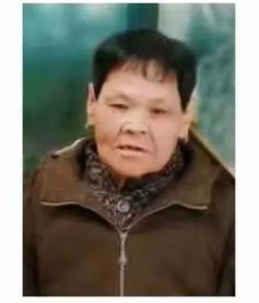 走失者照片 西安市急寻：七旬老太走失，穿花棉衣...
