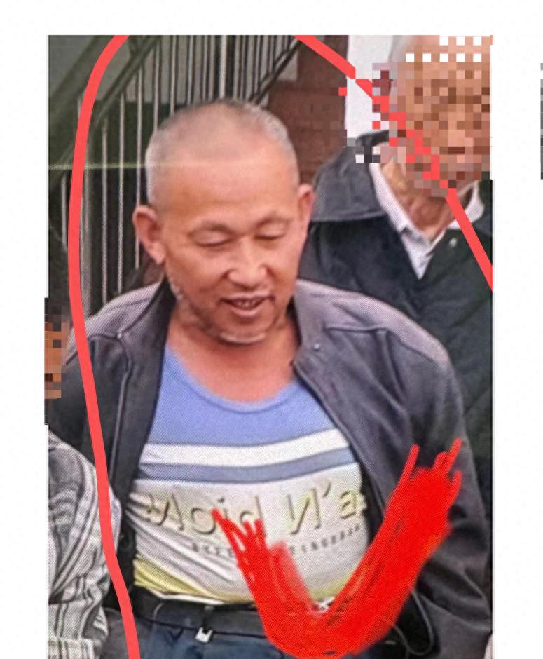 走失者照片 信阳市五旬男子走失，智力异常，穿黑...