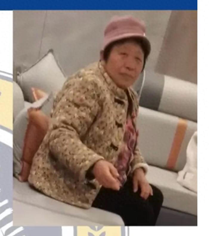 走失者照片 商丘市寻人：六旬老太走失，穿黄色碎...
