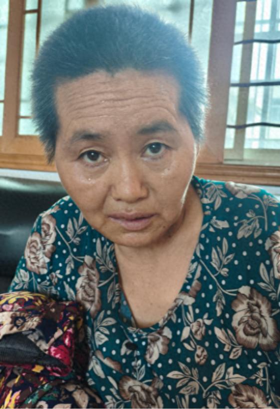 走失者照片 周口市寻亲：六旬老太被救助，穿绿底...