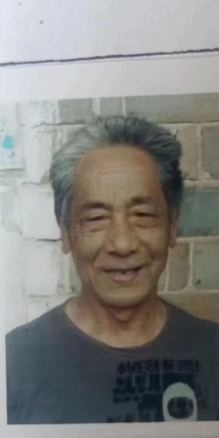 走失者照片 宜春市急寻：七旬老人走失，高1米6...