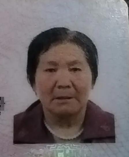 走失者照片 扬州市寻人：八旬老太失联，穿黑色上...