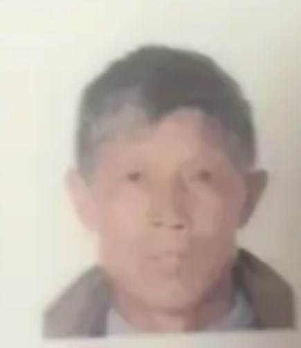 走失者照片 淮安市急寻：七旬老人失联，穿黑色衣...
