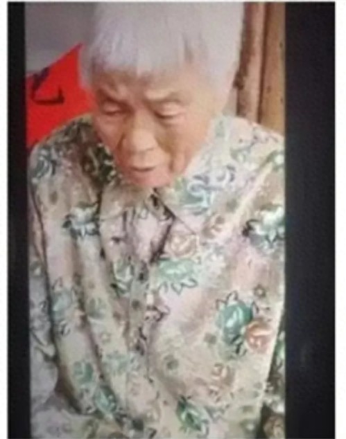 走失者照片 阜阳市急寻：八旬老太走失，穿花色衣...