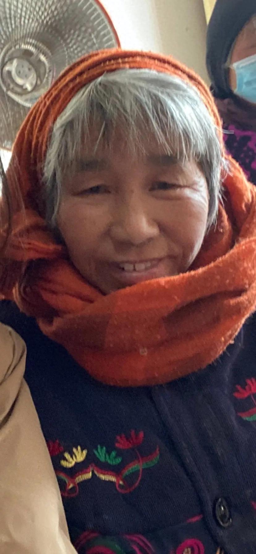走失者照片 宿迁市急寻：七旬老太走失，穿绿色花...