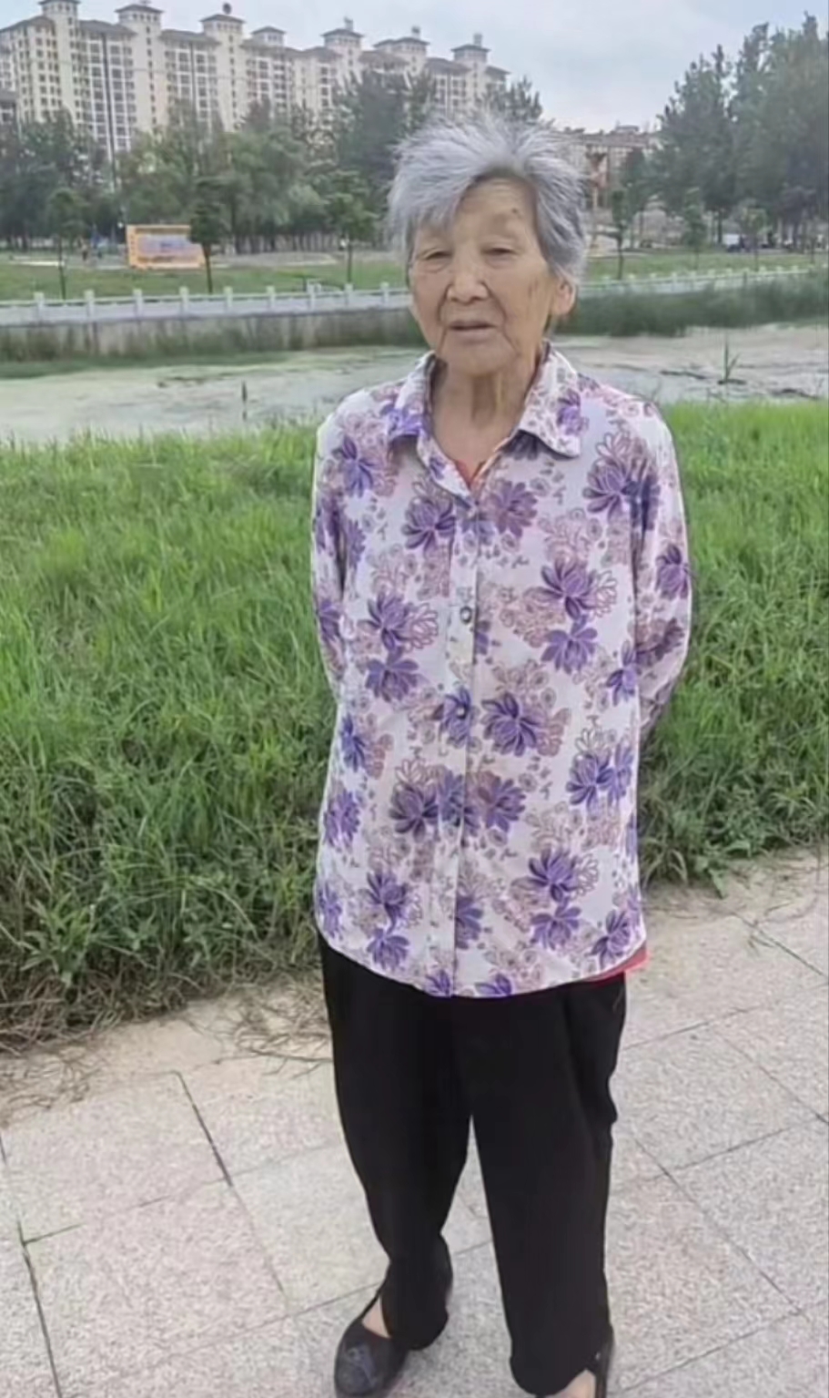 走失者照片 常州市急寻：八旬老太失联，高1米5...
