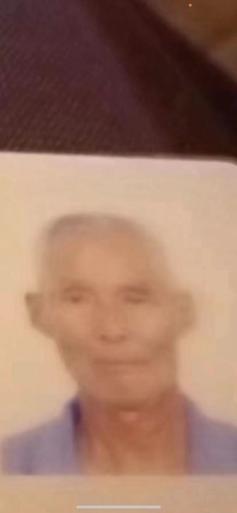 走失者照片 洛阳市急寻：七旬老人失联，穿一套黑...