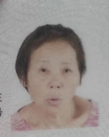 走失者照片 紧急寻人：商丘市六旬老太走失，短发...