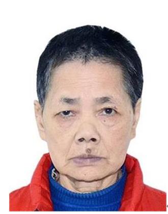 走失者照片 广元市寻亲：七旬老太在江苏省泰州市...
