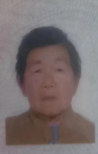 走失者照片 紧急寻人：沈阳市八旬老太走失，患小...