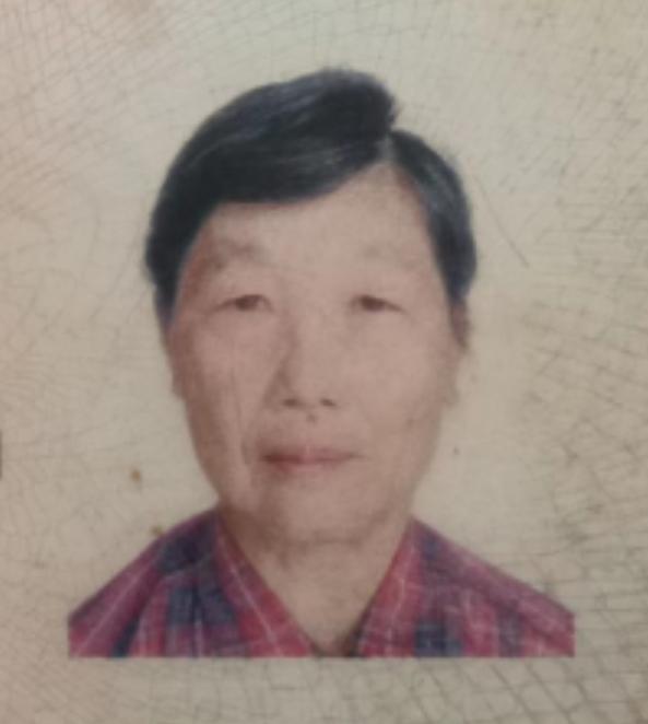 走失者照片 吉安市寻人：七旬老太走失，穿深蓝色...