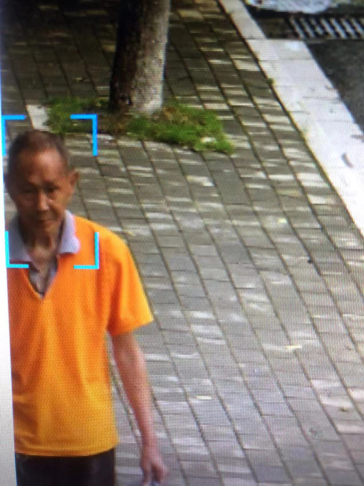 走失者照片 赣州市寻人：七旬老人失联，穿黄色T...