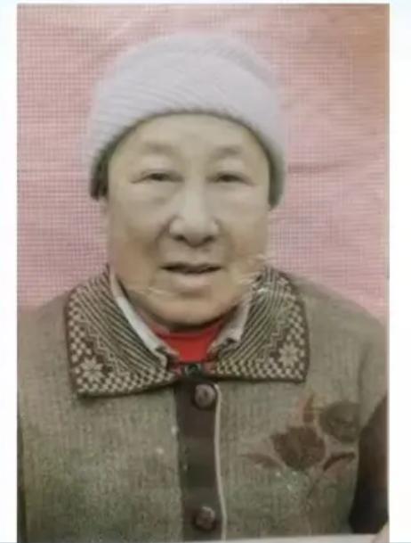 走失者照片 德州市乐陵市急寻：八旬老太走失，穿...