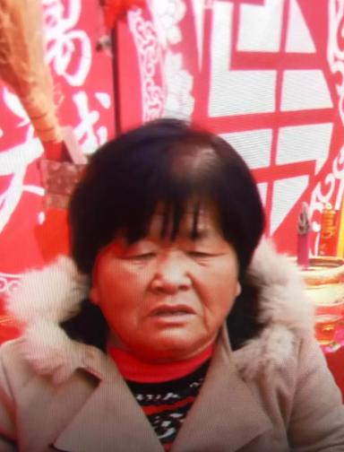 走失者照片 淮北市寻人：六旬老太失联，短发，骑...